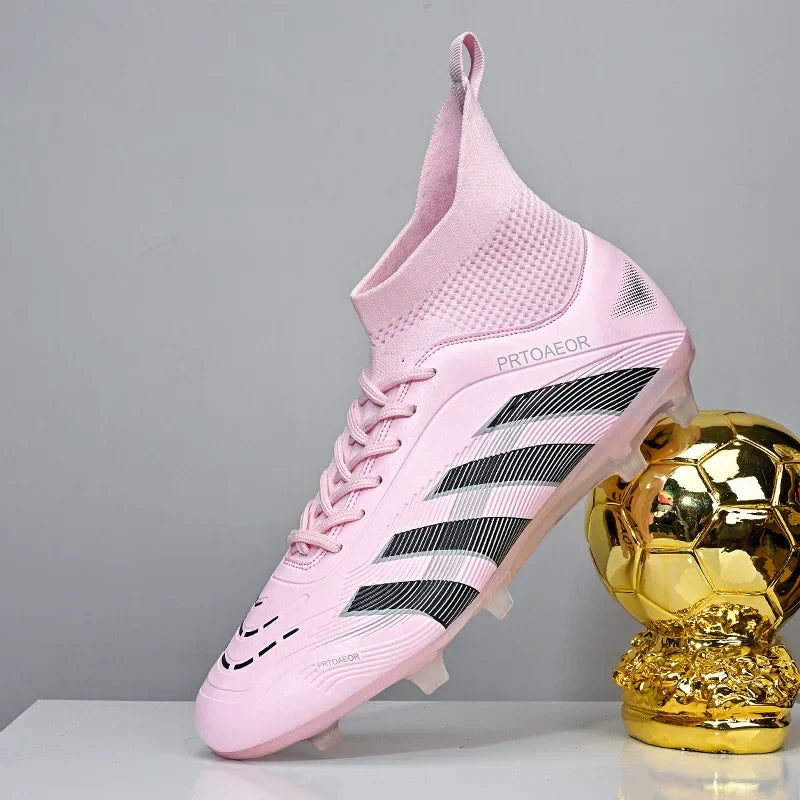 New Men Match Professional Football Boots Non-Slip TF/FG Soccer Shoes Boys Sneakers Comfortable Ankle Sports Shoes Unisex