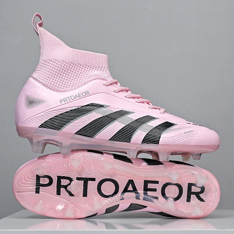 New Men Match Professional Football Boots Non-Slip TF/FG Soccer Shoes Boys Sneakers Comfortable Ankle Sports Shoes Unisex