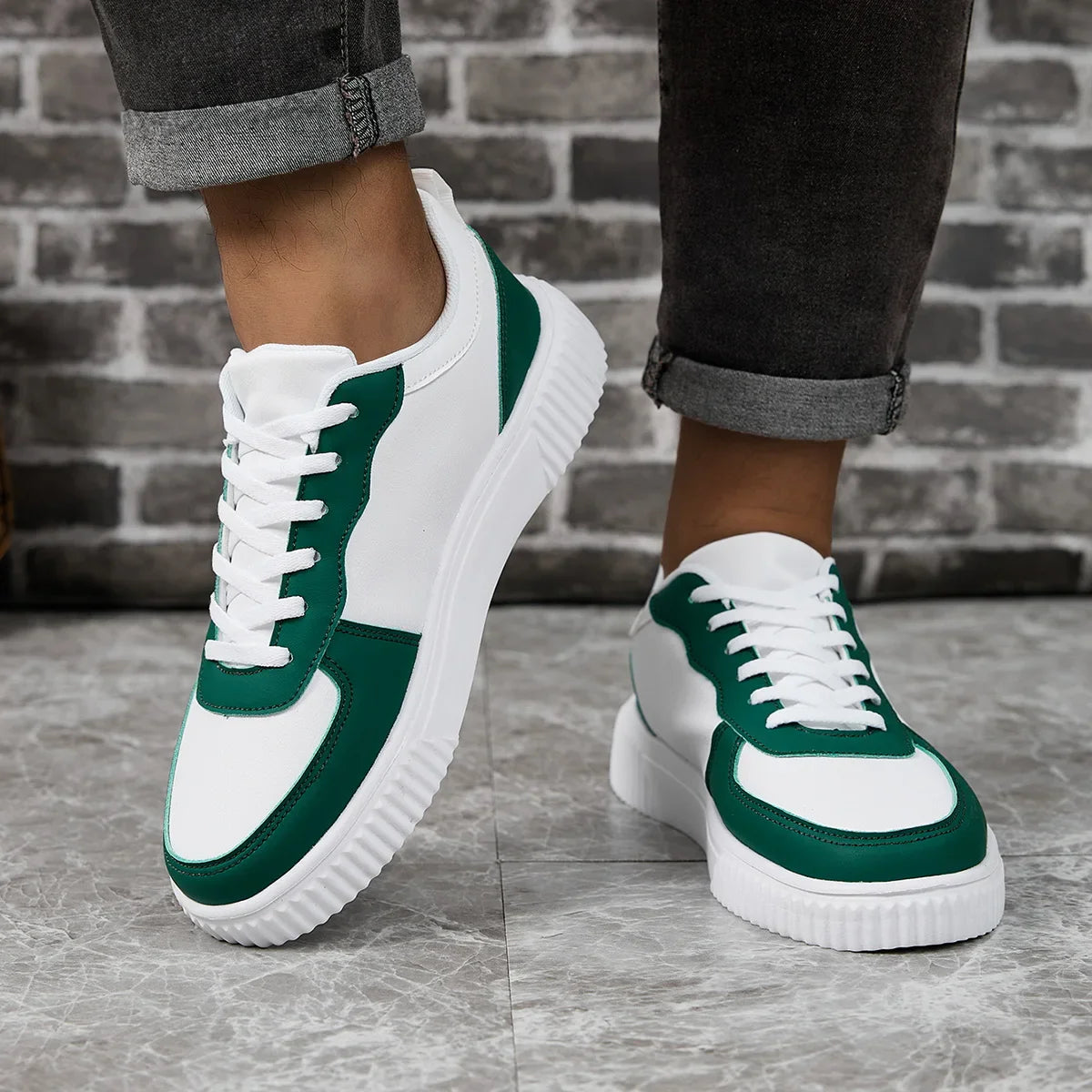 Women's Casual Shoes Breathable Walking Flat Shoes Sneakers White Female Footwear Sports Running Outdoor Walking For Men Tennis