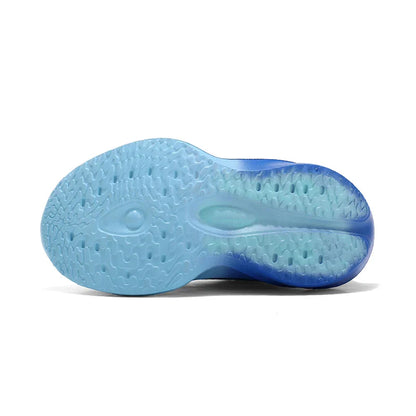 Children Running Shoes Non-slip Breathable Athletic Shoes Boys Girls Outdoor Lace-up Basketball Sneakers Waterproof Casual Shoes