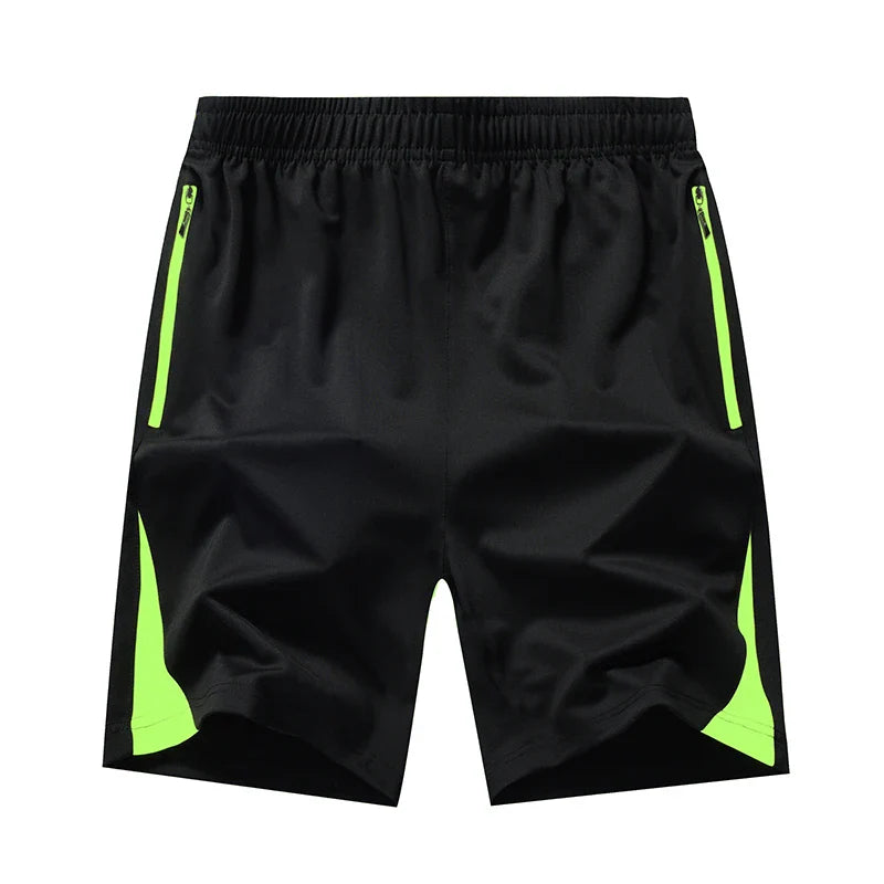 Hot Men's Casual Fashion Knitted Ice Silk Sports Shorts Loose Size Fashion Trendy Air Conditioned Pants