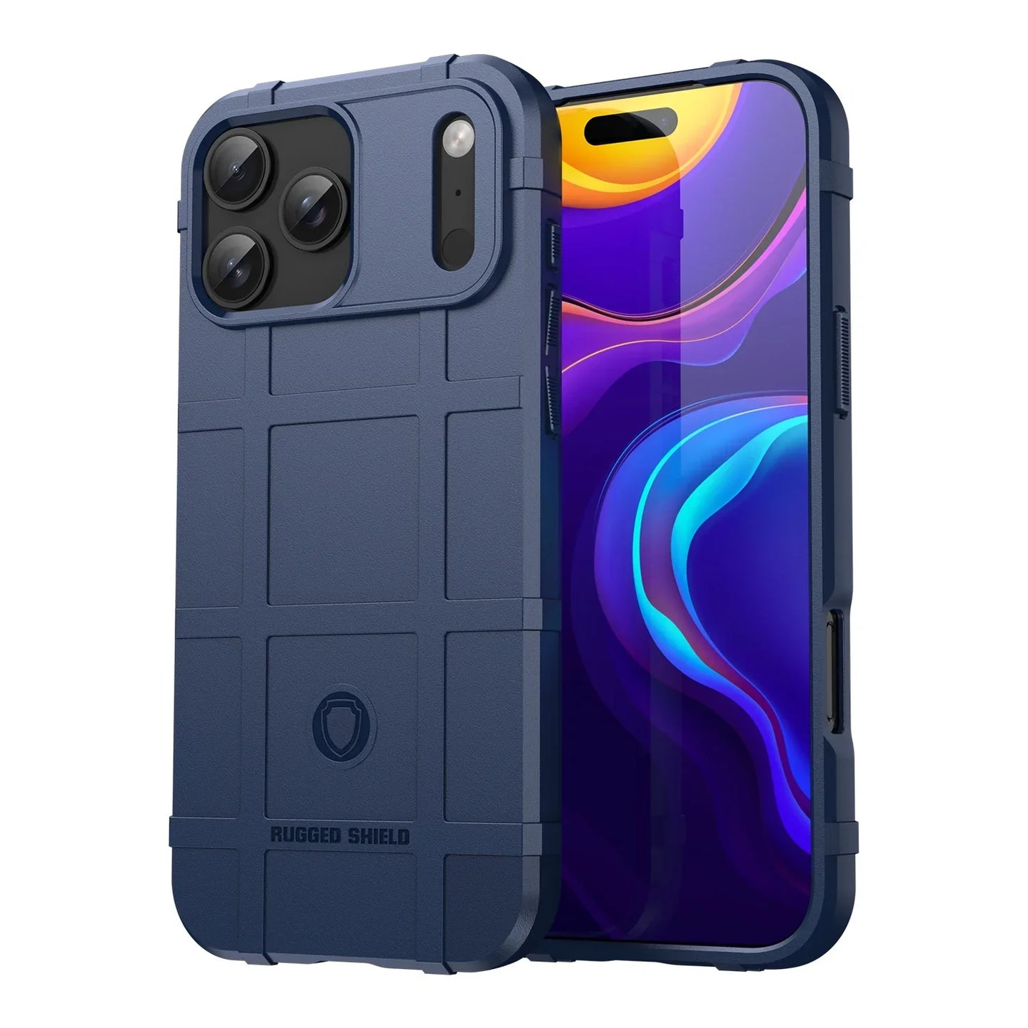 Rugged Shield Military Grade Drop Protection Protective Phone Case For iPhone 14 15 Plus 16 Pro Max 17 Air Shockproof Cover