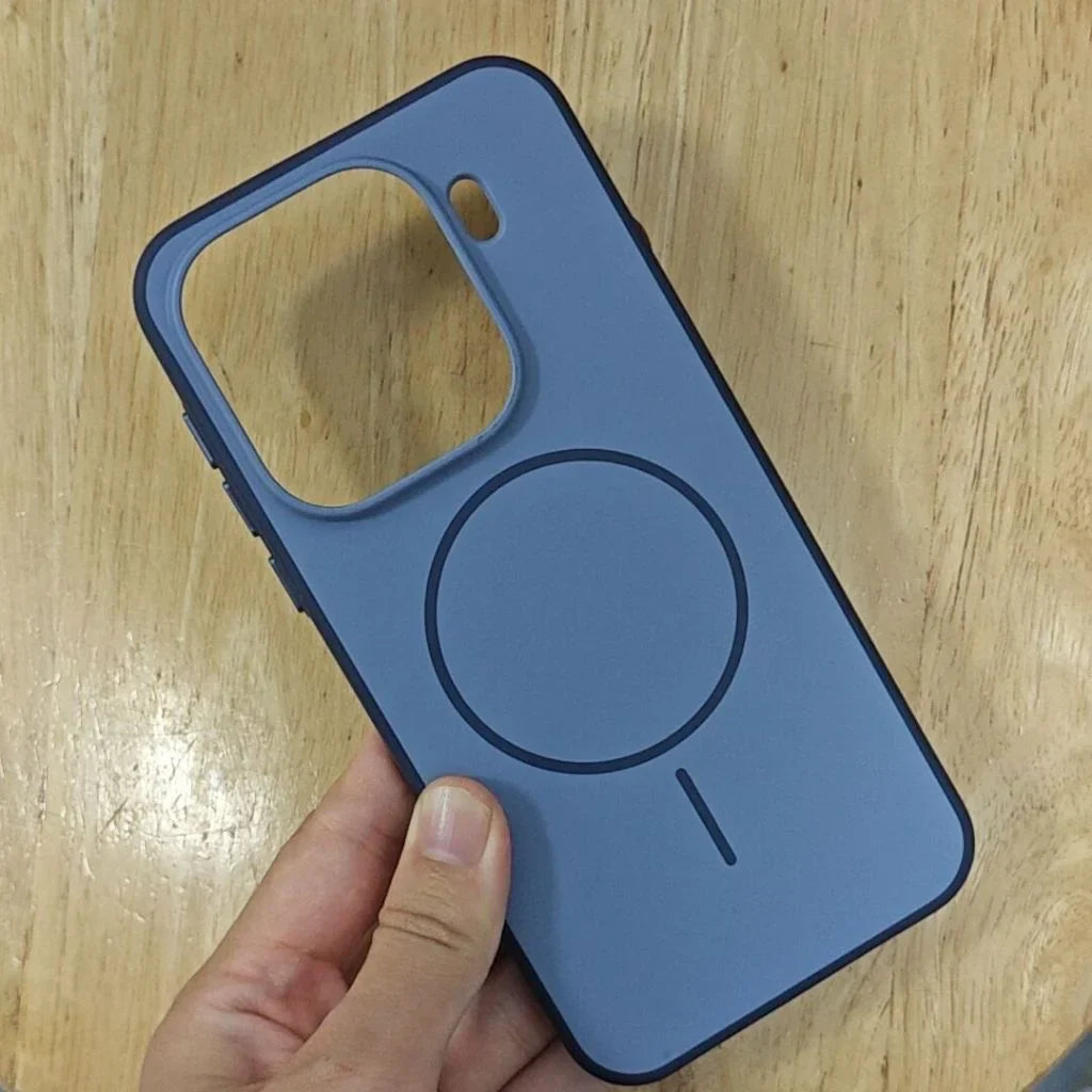 For OPPO Find X9 X9 Pro Case Magnetic Double Color Matte PC +TPU Skin Feel Back Cover with Metal Button for Find X 9