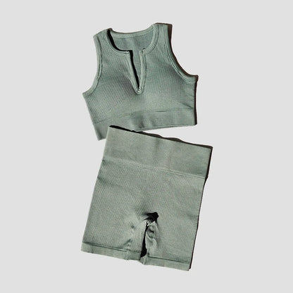 2/4/6PCS Seamless Women Yoga Set Workout Sportswear Fitness Bra Sport Pants Gym Clothing High Waist Leggings Shorts Sports Suits