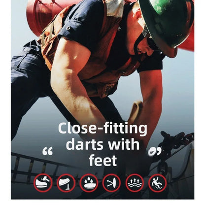 Summer Breathable Labor Protection Shoes Welding Work Shoes Anti Smashing Anti Piercing Lightweight Comfortable Footwear