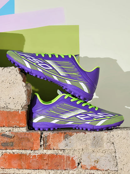 TF Soccer Cleats Men Women Kids PU Synthetic Upper Rubber Outsole Wear-resistant Non-slip Training Shoes
