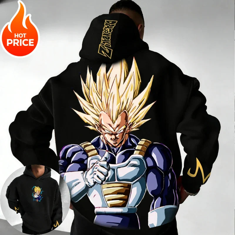 Oversized Hoodie High Quality 100% Cotton Super Print Unisex  Casual Sweatshirt