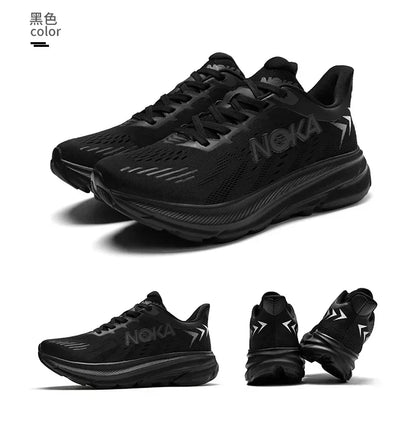 Men's Running Shoes Outdoor Couple Non-Slip Jogging Breathable Cushioning Luxury shoes Trainer Race Sneakers Mesh Off-road Shoes