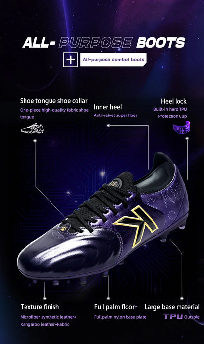 Kangaroo Leather Mg Soccer Shoes Professional Match Sports Football Shoes Outdoor Anti Slip Football Boots