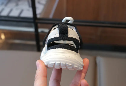 Kids Sport Sandals Summer Outdoor Casual Shoes Soft Breather Anti-slip Children Sneakers Unisex Boys Girls Close-toed Sandals