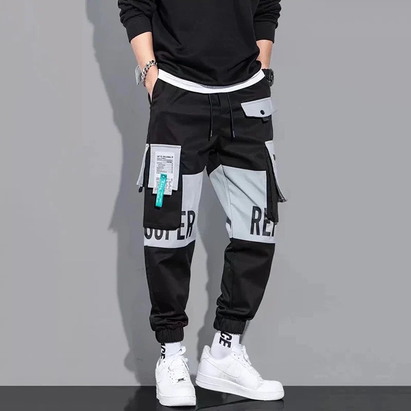 Men Versatile Casual Pants Male Summer Thin New Style Straight Leg Cargo Pants Classic Streetwear Quick Dry Ice Silk Pants