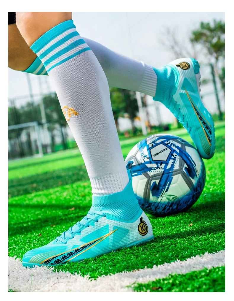 Professional Football Boots Men Soccer Shoes Society Football Cleats Ultralight Training Soccer Sneakers Men Outdoor Sports Shoe