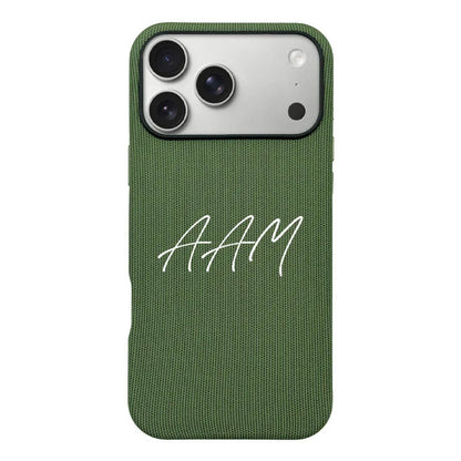 For lphone 17 pro max 17PRO 17 16 Leather PU Personalized Initials Custom Magsafe leather Phone Case