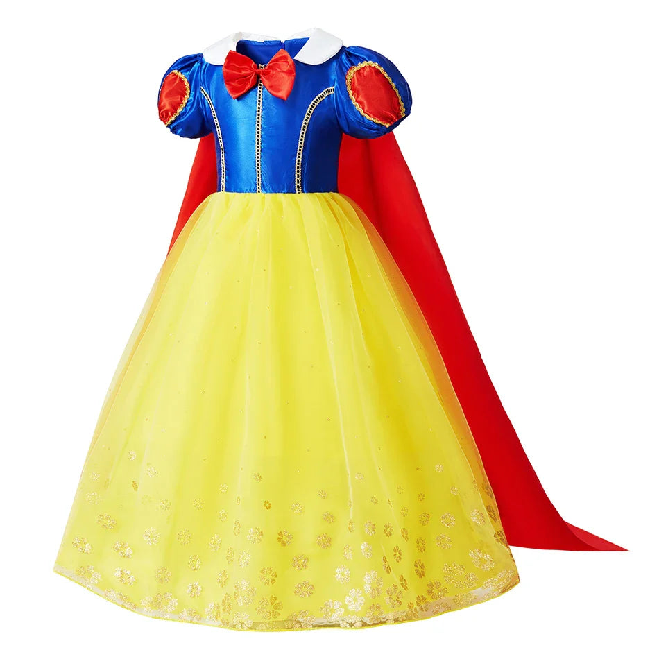 Baby Rapunzel Cosplay Costume Girls Little Mermaid Aurora Disguise Kids Ariel Sleeping Beauty Christmas Dress Princess Fantasy