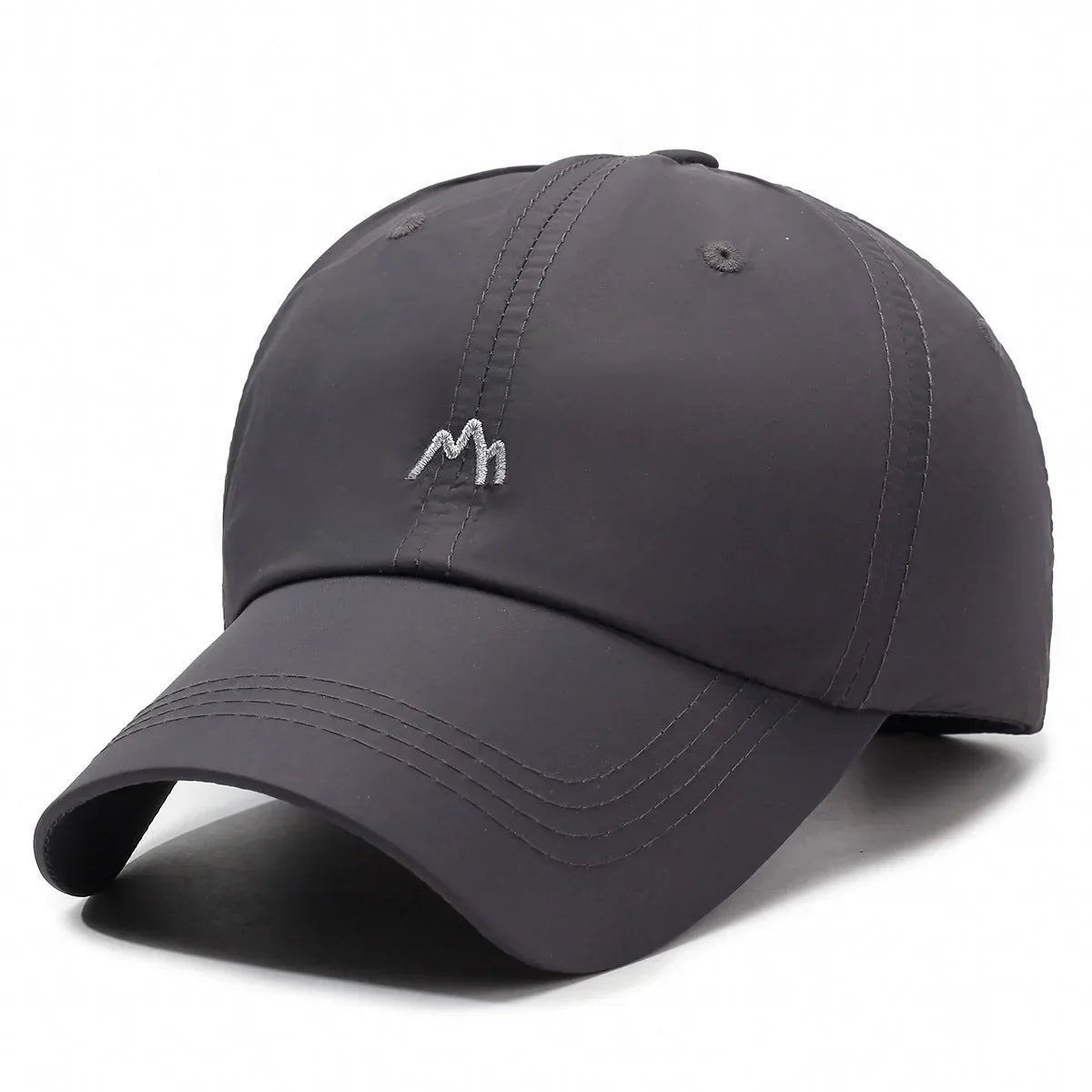 Summer embroidery quick-drying hat Spring and autumn outdoor sunscreen baseball cap adjustable sports visor