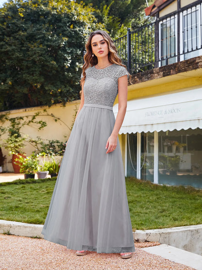 Pearl Pink Chiffon Lace Bridesmaid Dresses Sweetheart Long Evening Gowns With Sashes Formal Occasion Party Prom Vestido De Festa