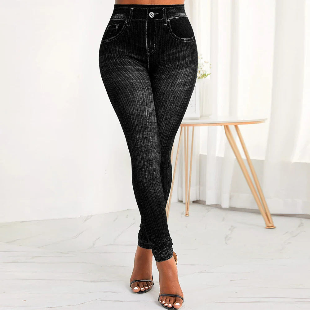Women Clothing Summer High Waist Jeans