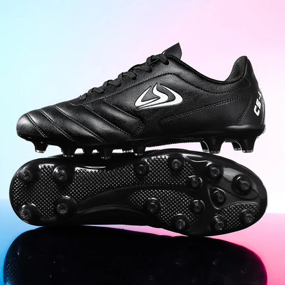 New Men Football Boots Futsal Soccer Shoes TF FG Grass Cleats Comfortable Outdoor Training Shoes Match Breathable Sport Indoor
