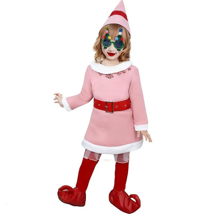 Roupa Infantil de Natal para Meninas, Vestido de Ano Novo, Conjunto de Natal Infantil, Fantasia de Natal para Meninos, Presentes de Festa de Carnaval para Crianças