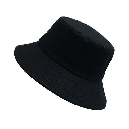 Big Head Man Large Size Bucket Hats Boy 60-63cm Plus Size Summer Fisherman Cap