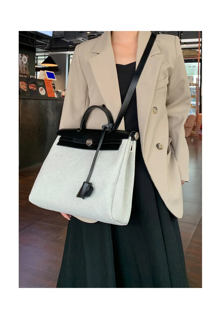 Fashionable Versatile Handbag 2026 New Style Premium Feel Stylish Single Shoulder Tote Bag Casual Commute Crossbody Bag
