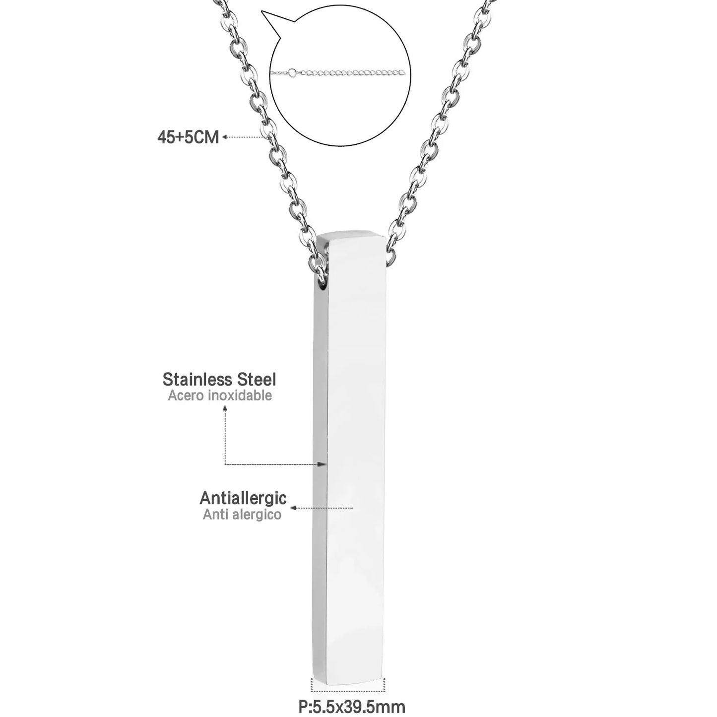 Heart Star Moon Pendant Necklaces Tiny Charms Stainless Steel Choker Women/Girls Y2K Sweater Boho Jewelry Collares