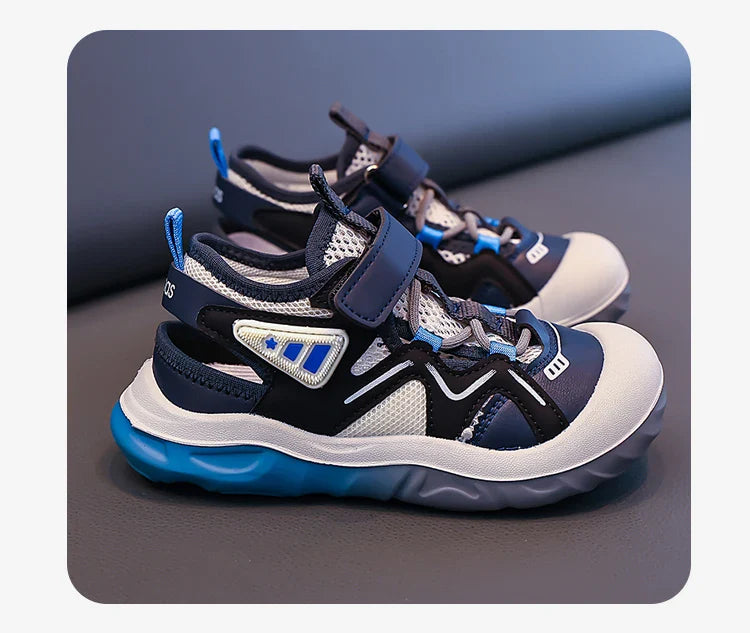 Luxury Kids Shoes Boys Sandals Non-slip Outdoor Hiking Sports Shoes Children Breathable Comfort Sports Sandals for Boy