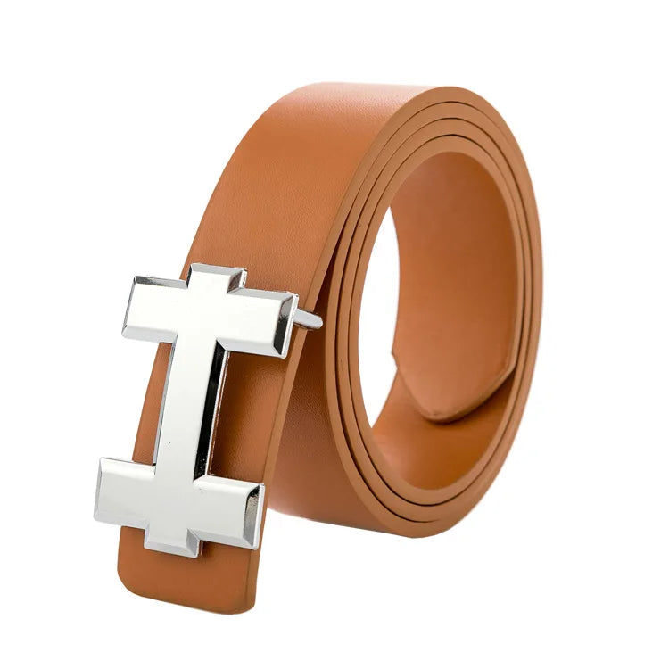 Men's Belts AliExpresswishKorean Style Letter Belt Women's Couple Belt I-shaped Buckle Trendy Waist Belt