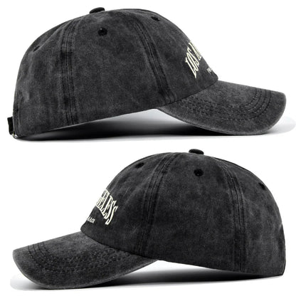 Los Angeles Baseball Cap Men Women Letter Embroidered Hip Hop Hats Vintage Wash Cotton Soft Top Sun Visor Hats Unisex Casual Cap
