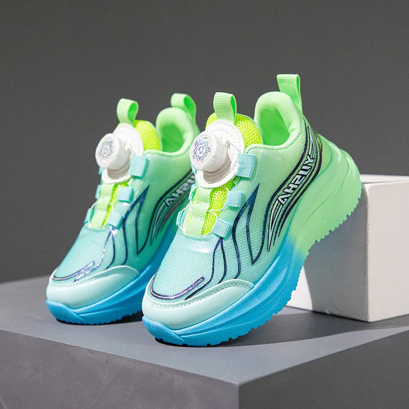 Kids Basketball Shoes Breathable Sneakers for Boys Girls Student Gym Sports Shoes Mesh Outdoor Running Sneaker
