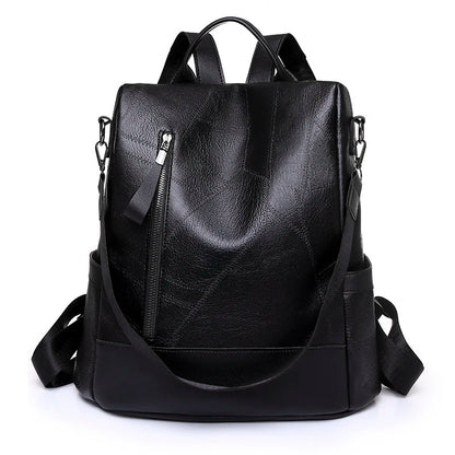 Women's fashionable backpack, shoulder bag, travel multifunctional bag, handbag, handbag, suitable for different scenarios