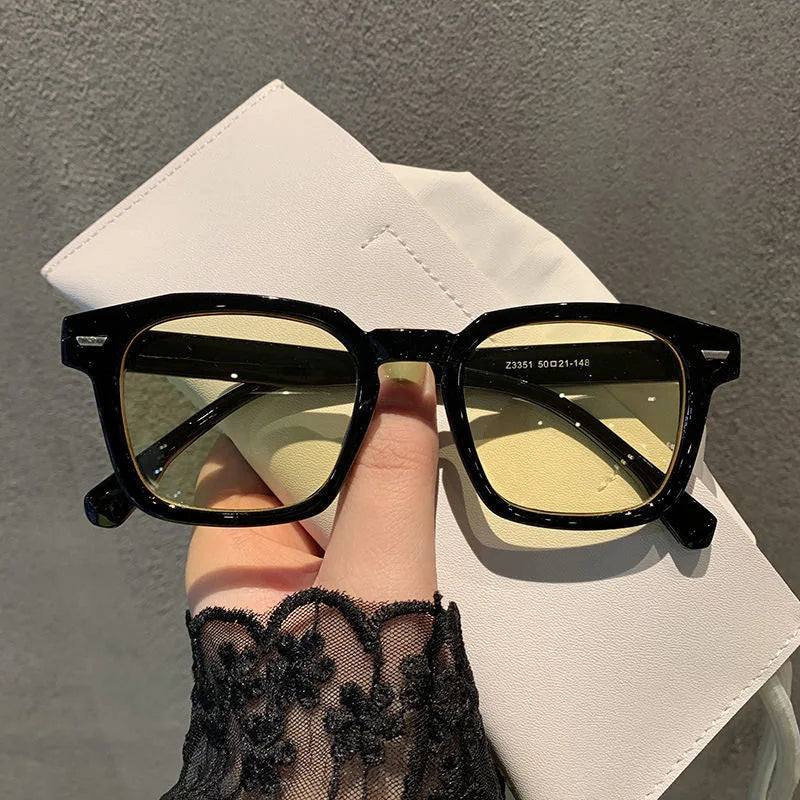 Vintage Sunglasses Wome Sun Glasses UV Protection Ultralight  Eyewear Fashion Luxury PC Unisex Outdoor Glasses