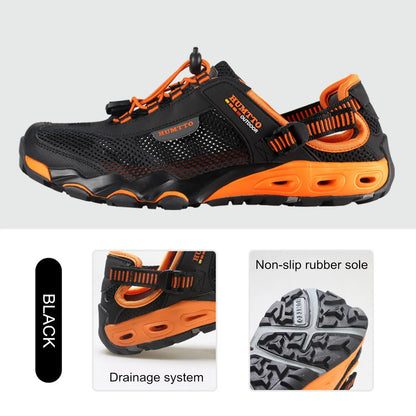 Summer Wading Hiking Shoes for Men Outdoor Man Sneakers Breathable Quick Drying Sports Trekking Beach Barefoot Mens Shoes