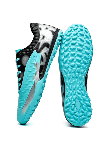 TF Turf Soccer Cleats Breathable Material Comfortable Fit Non-Slip Durable Rubber Sole Professional for Training