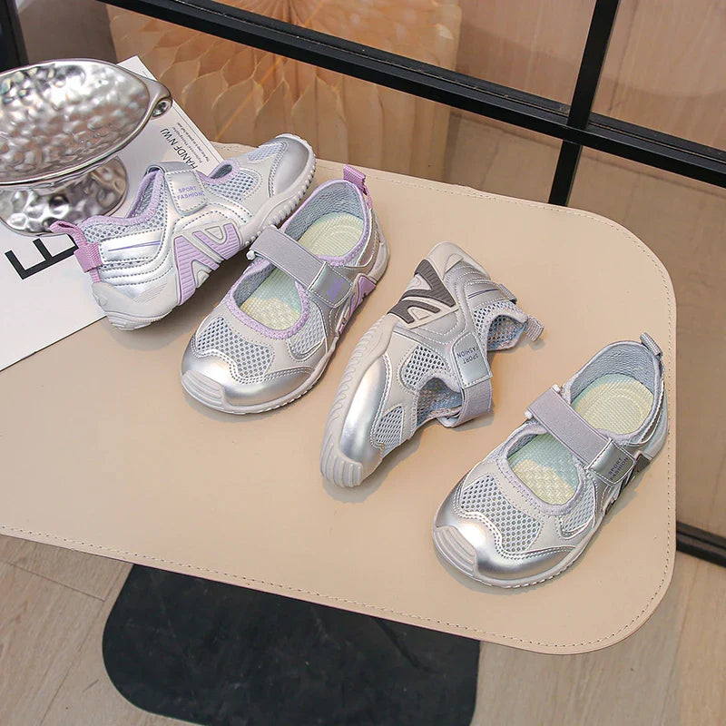 Children Sport Sandals Kids New Summer Mesh Breathable Lightweight Sneakers for Boys Girls Outdoor Casual Walking Shoes