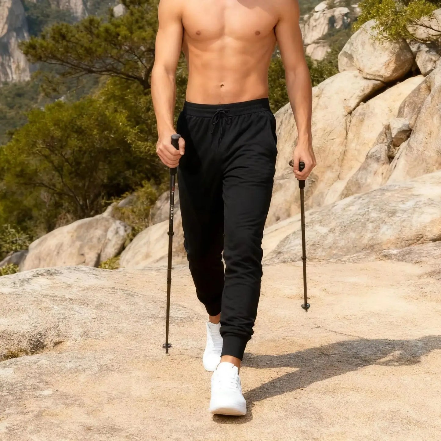 Casual Training pants Men‘s Casual Sports Pants Running Workout Jogging Long Pants Gym Sport Trousers for Men Jogger Sweatpants