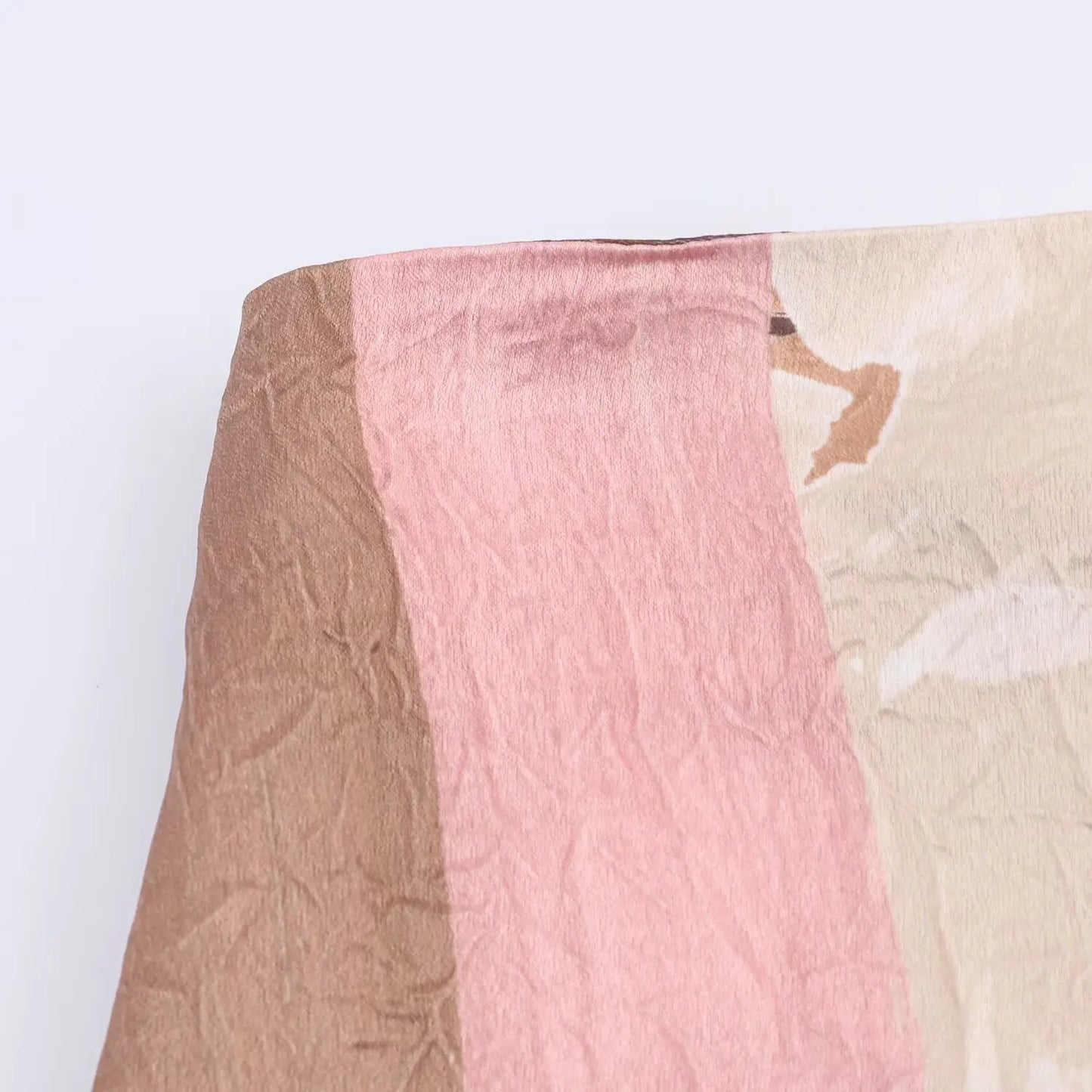 Autumn And Winter New Women Printed Daily Skirt Effect Office Appointment Midi Skirt High Waist Commute Suitable Slim Fit Skirt