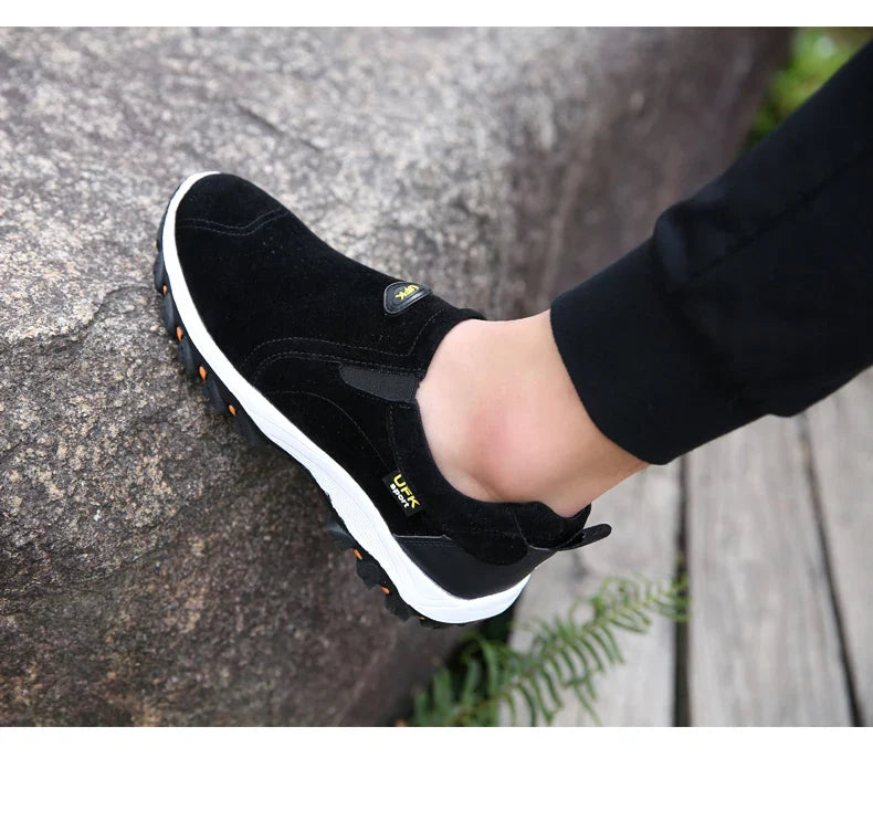 Casual Men's Sports Shoes Outdoor Walking Loafers Comfortable Shoes Fashionable and Lightweight Plus Size 38-50