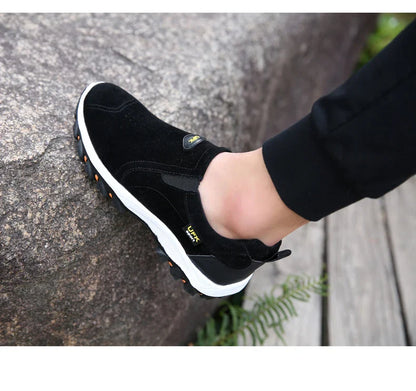 Casual Men's Sports Shoes Outdoor Walking Loafers Comfortable Shoes Fashionable and Lightweight Plus Size 38-50