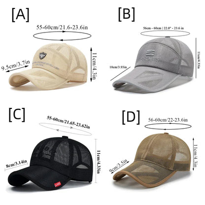Outdoor Camouflage Mesh Baseball Cap Men Cap Summer Unisex Men And Women Camo Baseball Cap Trucker Hat Casquett