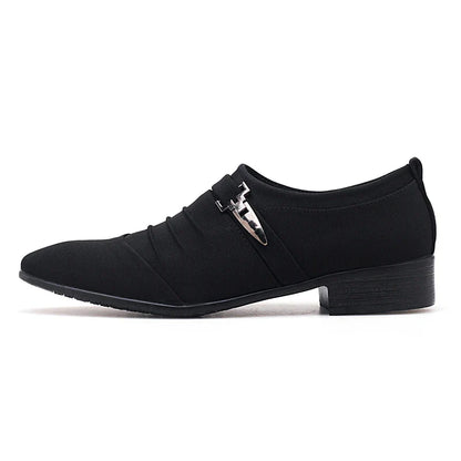 Men's Spring and Autumn Business Casual Dress Leather Shoes