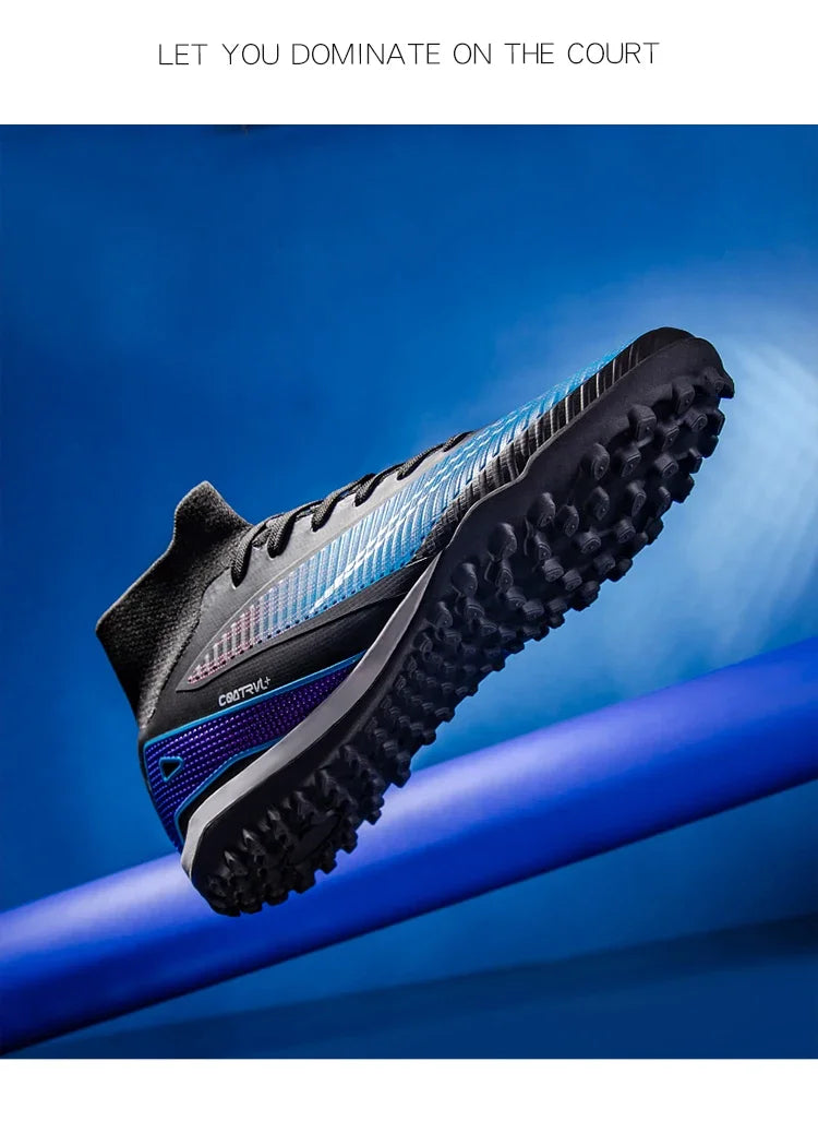 New Men Soccer Shoes Cleats Football Boots Professional Women Unisex Ultralight Match Grass Futsal High-quality TF/FG Sneakers