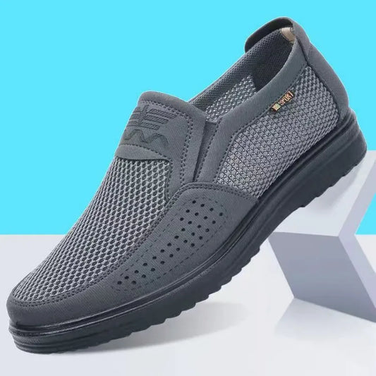 Tênis Masculino Casual Sapatos de Caminhada Respiráveis Mocassins Masculinos Sapatos Casuais Masculinos