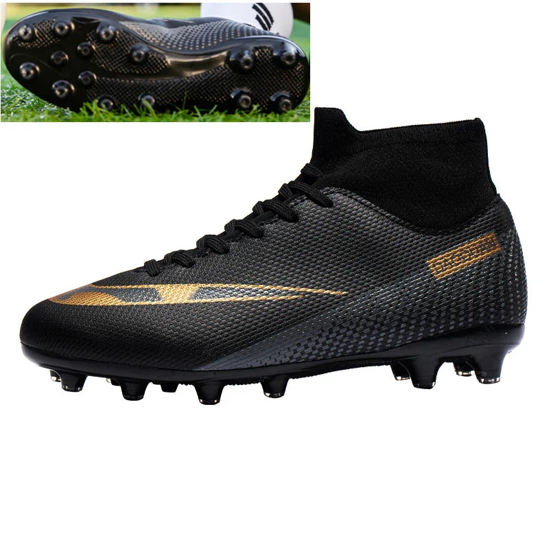 Size 35-45 Soccer Shoes AG/TF Football Boots Kids Boy Girl Ultralight Soccer Cleats Sneakers  botas de futbol