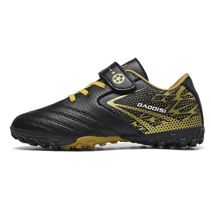 New Children Soccer Boots Sports Society Field Boy Football Shoes Futsal Fast Indoor Sneaker Original Ankle Cleats Football Boot