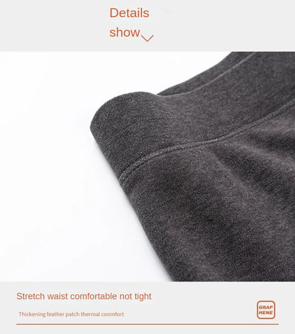 Thermal Underwear Men's Winter Clothes Fleece Keep Warm Pants Soft comfortable Underpants Sleepwear Breathable Thermo Leggings