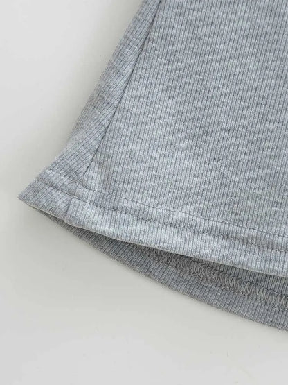Women's Slim Fit Square Collar Crop Top High Stretch Short Sleeve Pullover Sexy Summer Blouse T-shirt for Bottoming