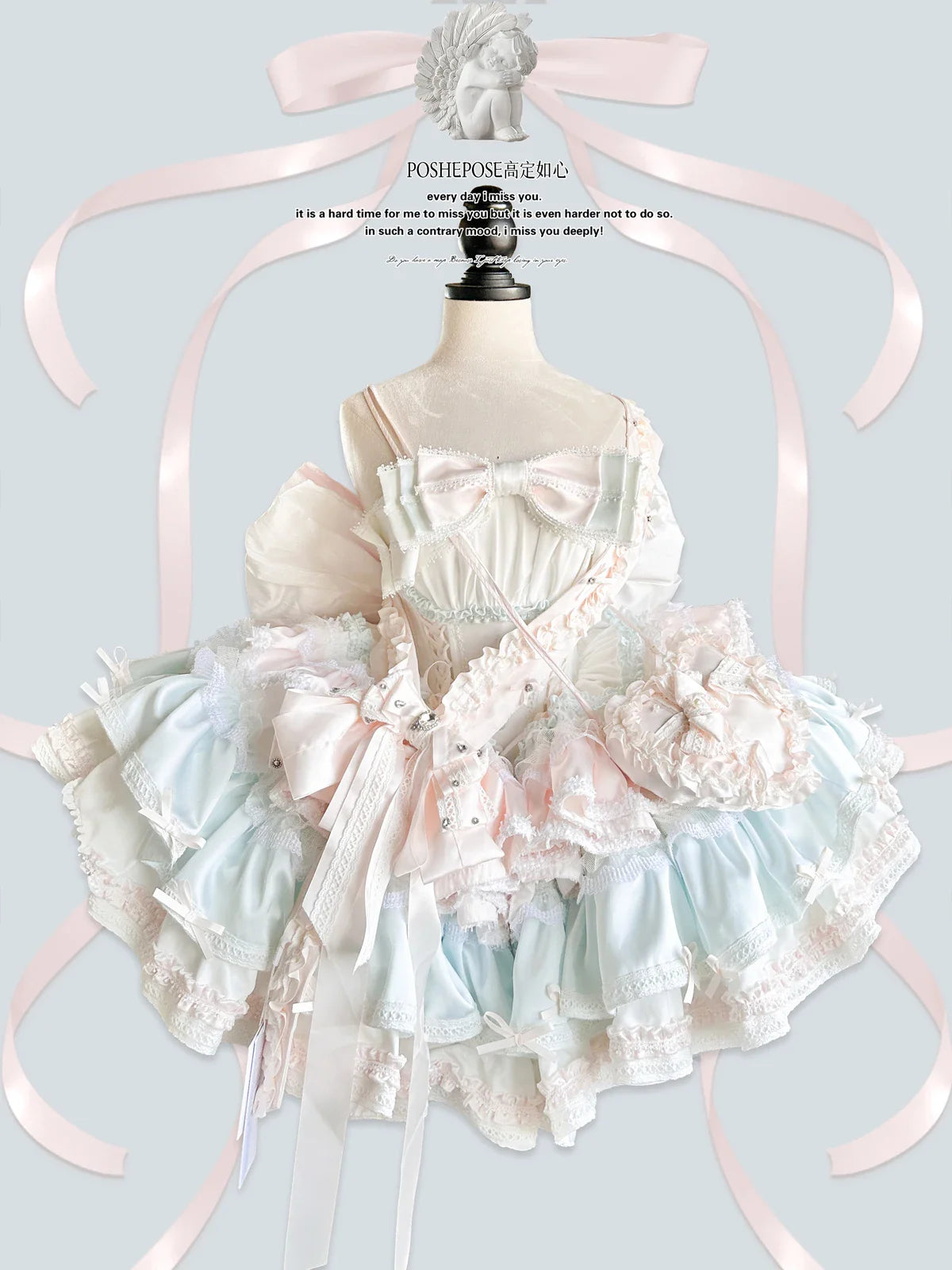 Girls Birthday Lolita Dress 2024 Spring and Summer Women's Tube Top Satin Bowknot Slim Pettiskirt Short Mini Party Dress