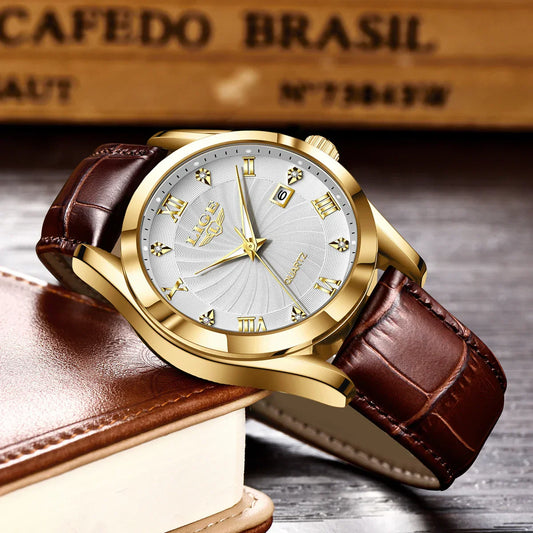 Women Watch Fashion Leather Military Sport Waterproof Watches For Women Top Brand Luxury Women's Bracelet Watch Reloj Mujer
