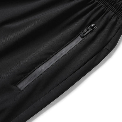 Summer Ice Silk Men Quick Drying Breathable Casual Pants Comfortable Loose Large Size High Elastic Outdoor Running Sports Pants